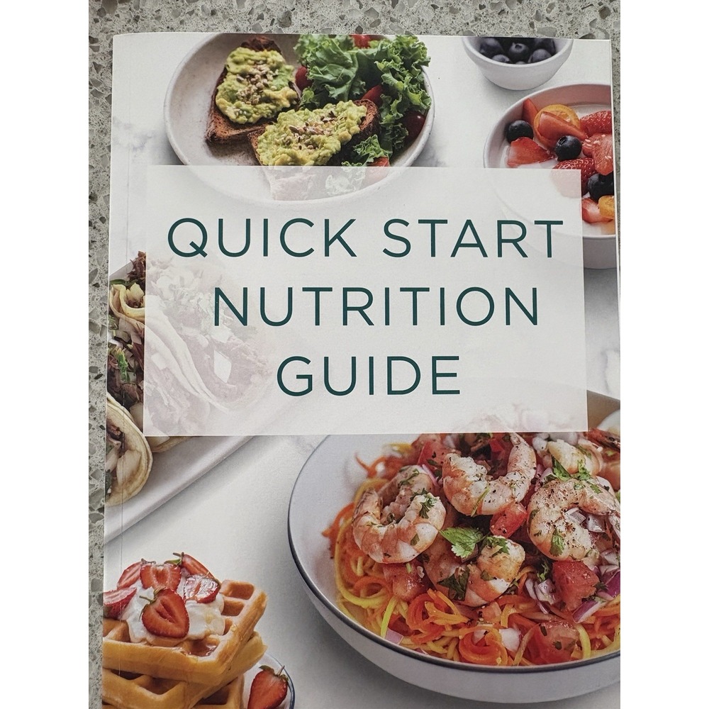 Beachbody Quick Start Nutrition Guide Book - Recipes English & Spanish Cookbook